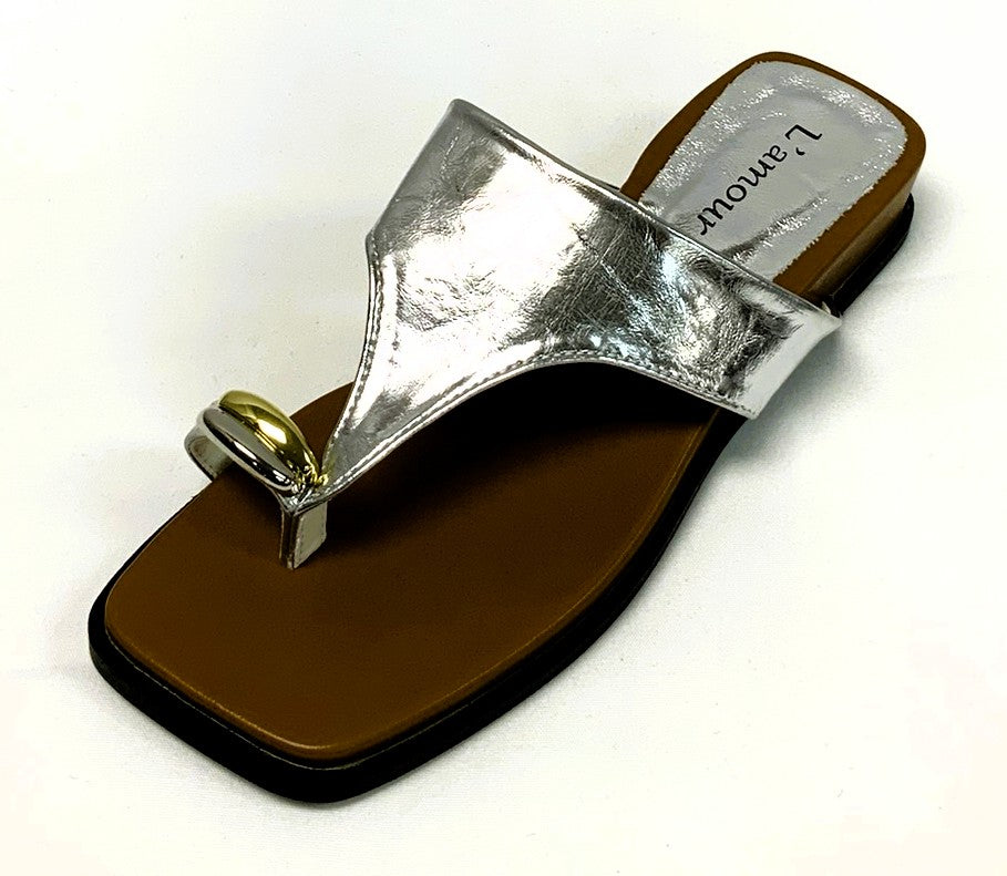 SH3827-Sandals - Silver