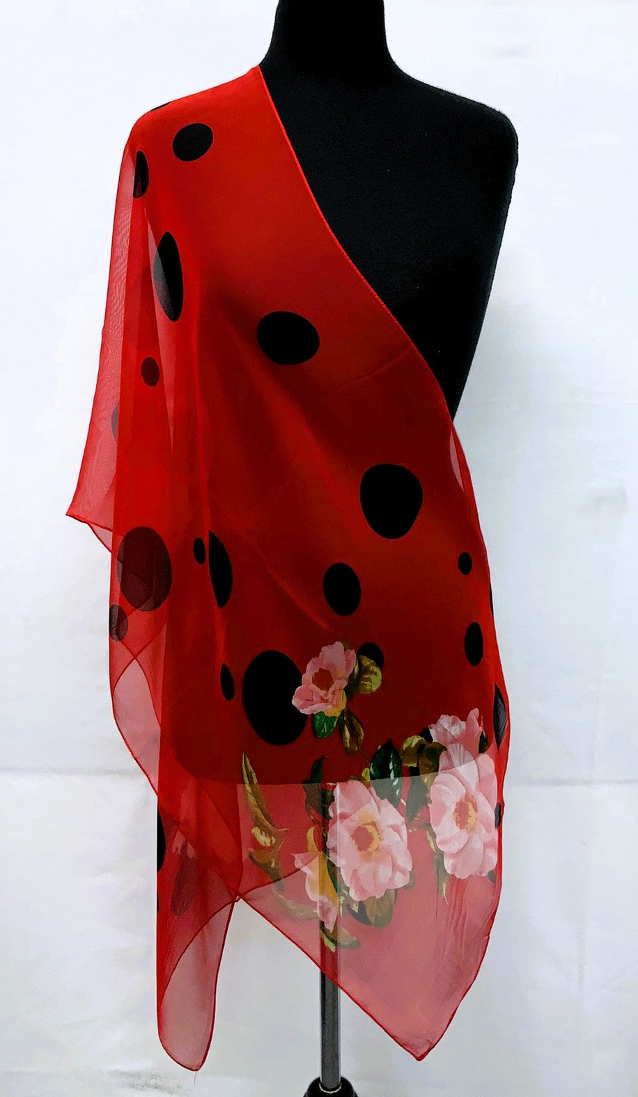 SV1903-1-Scarves - Red