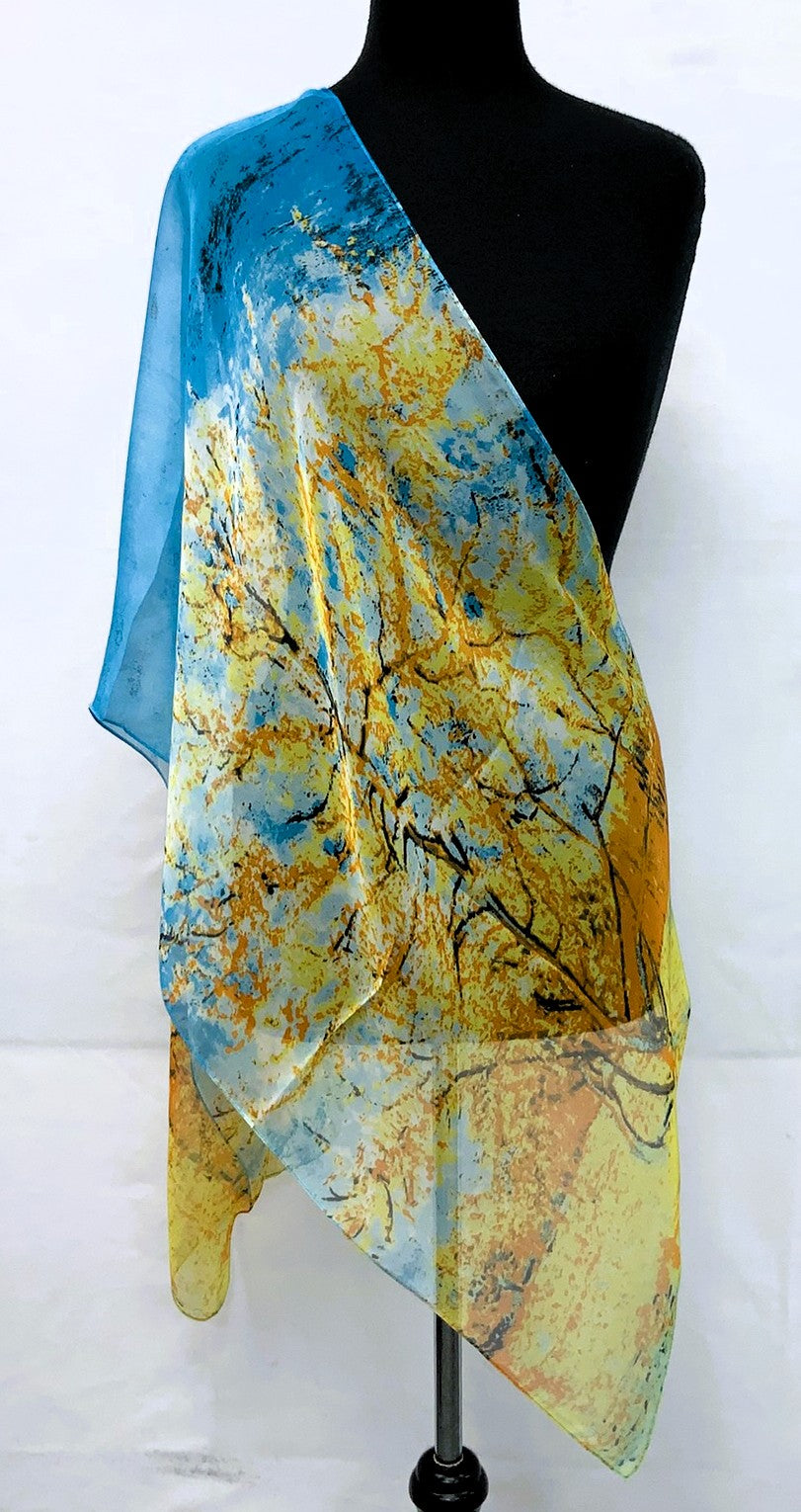 SV1905-3-Scarves - Blue