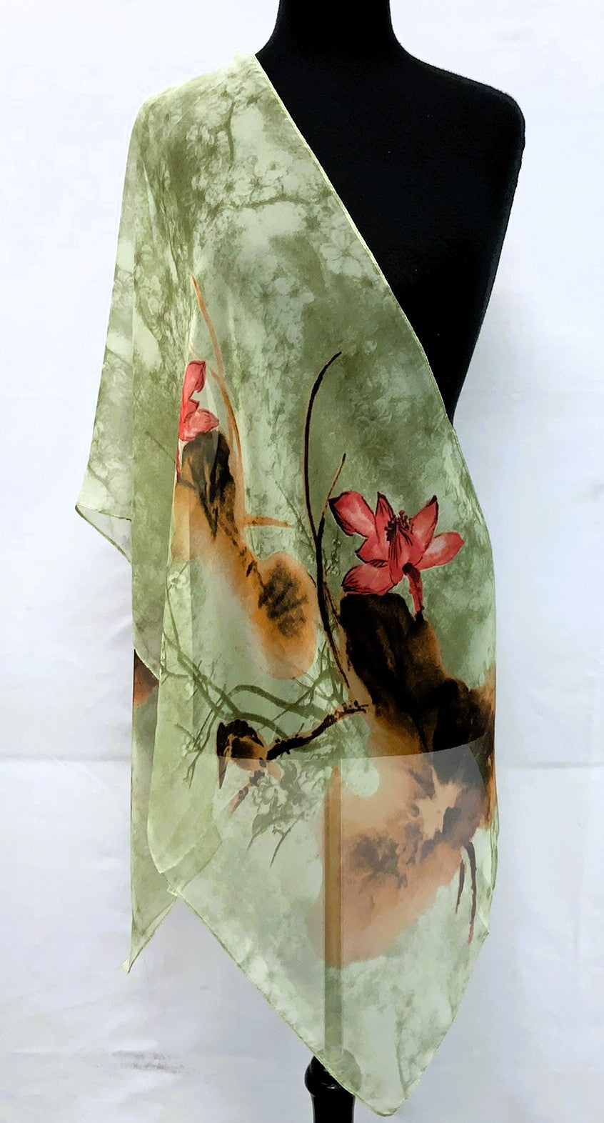 SV1907-1-Scarves - Green