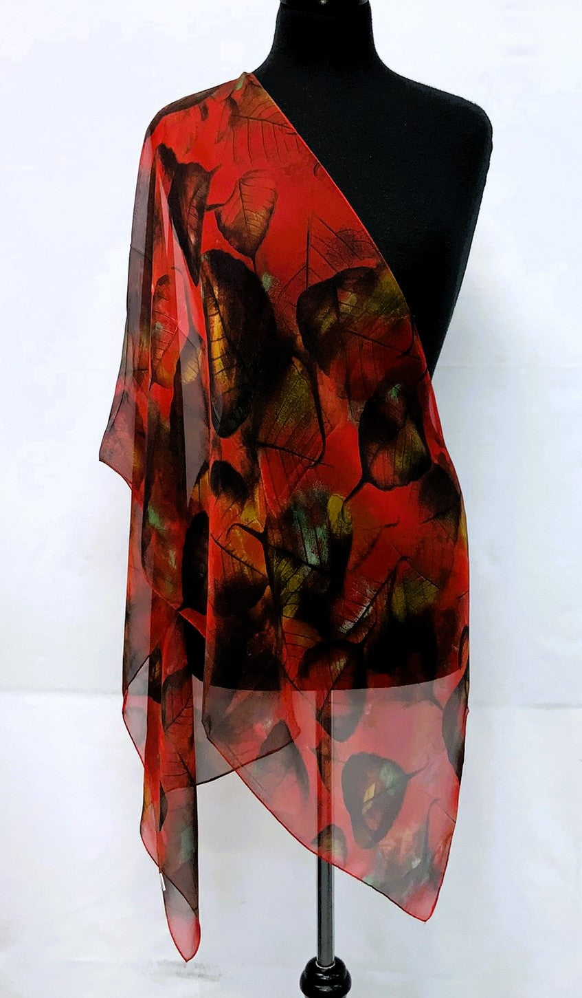 SV1915-3-Scarves - Red