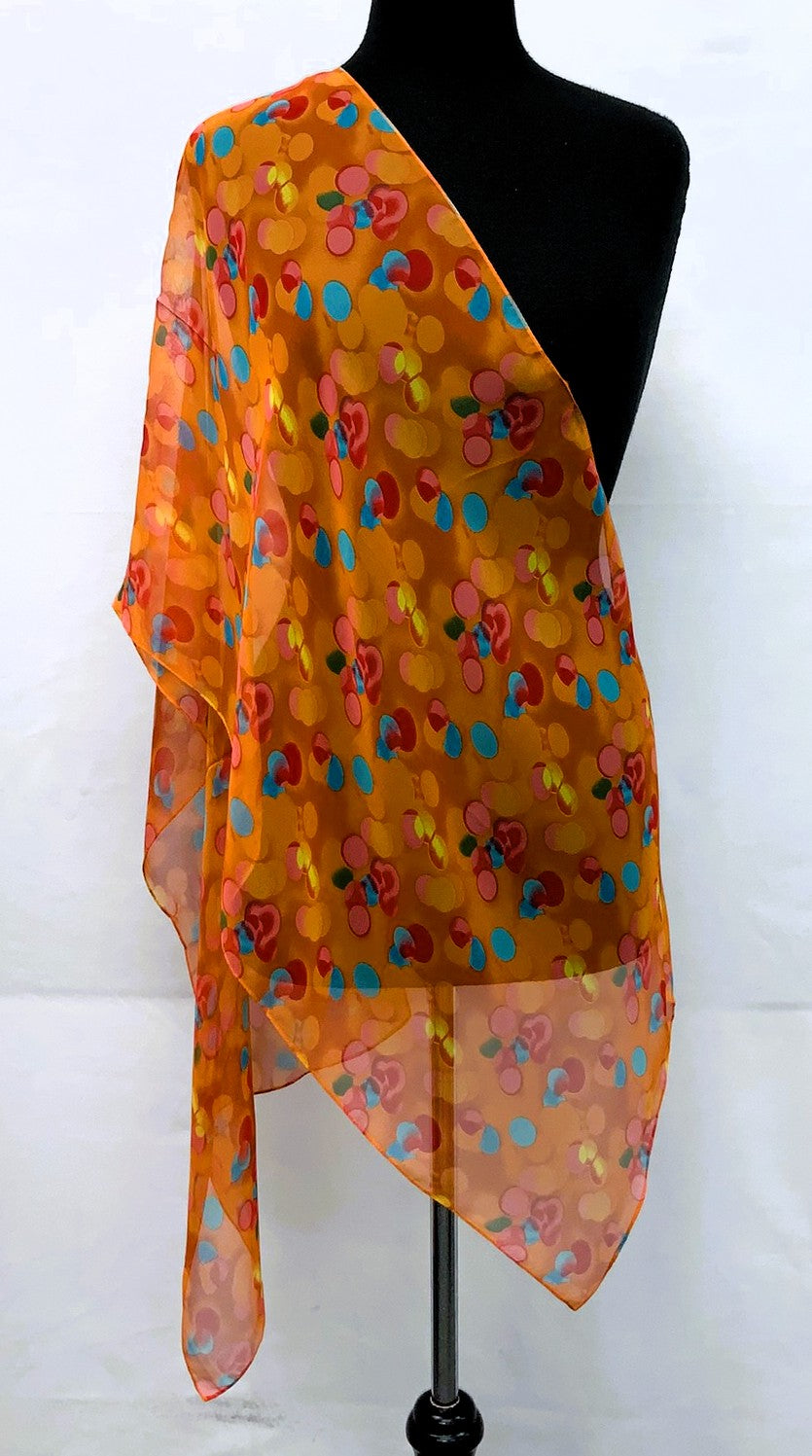 SV1916-1-Scarves - Orange