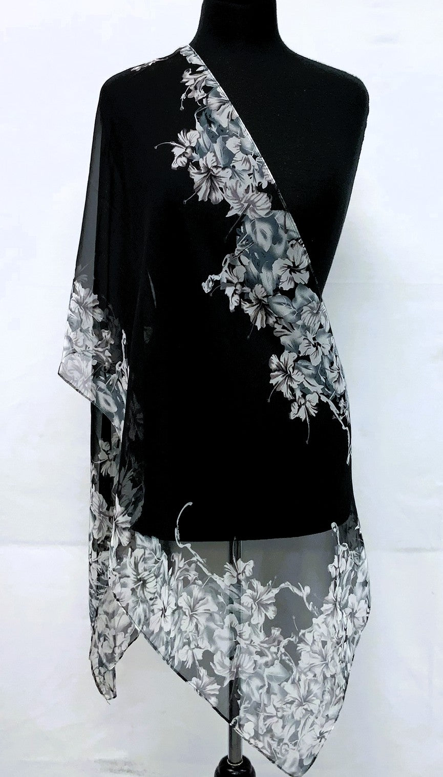 SV1917-1-Scarves - Black