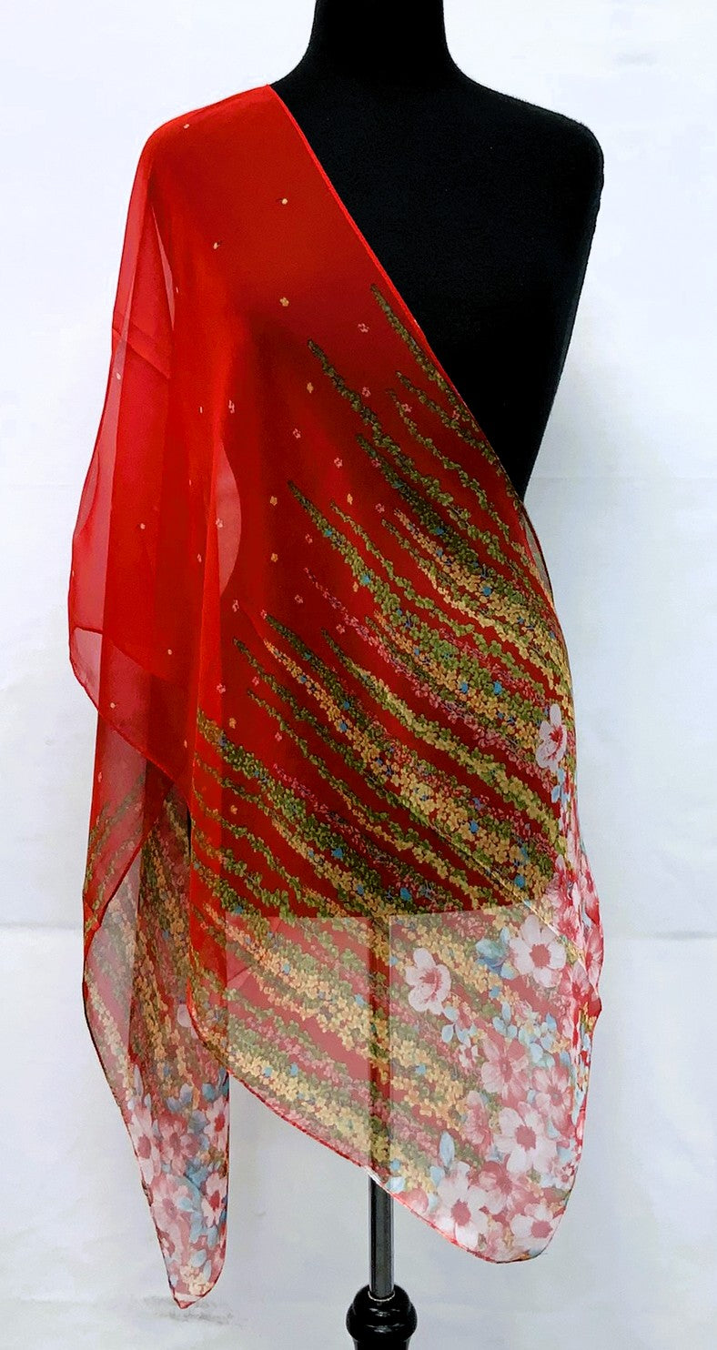 SV1918-2-Scarves - Red