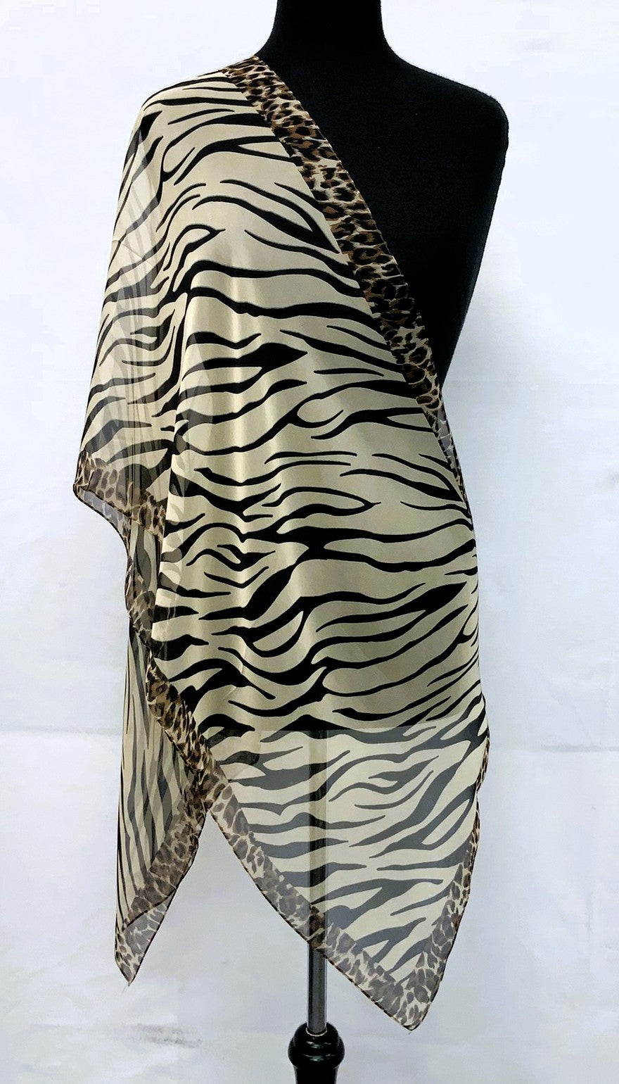 SV1919-1-Scarves - Brown