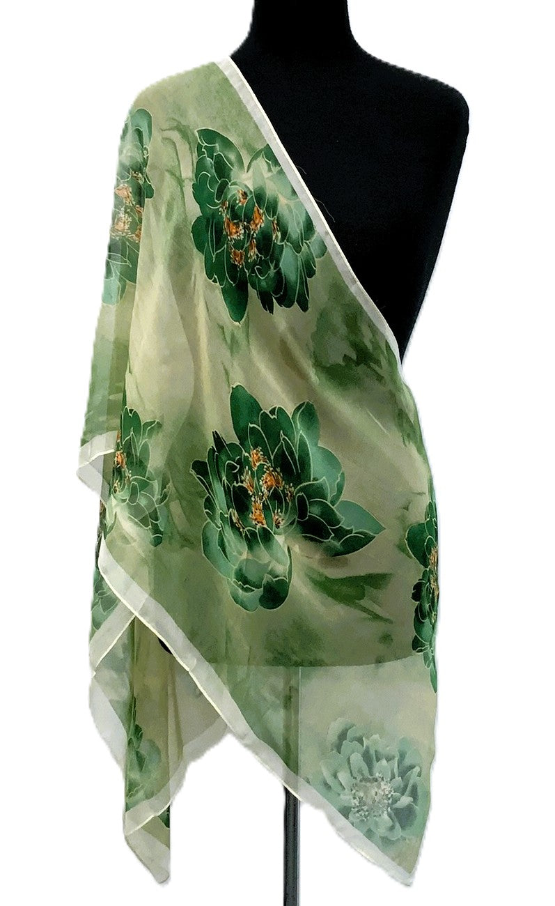 SV1920-3-Scarves - Green