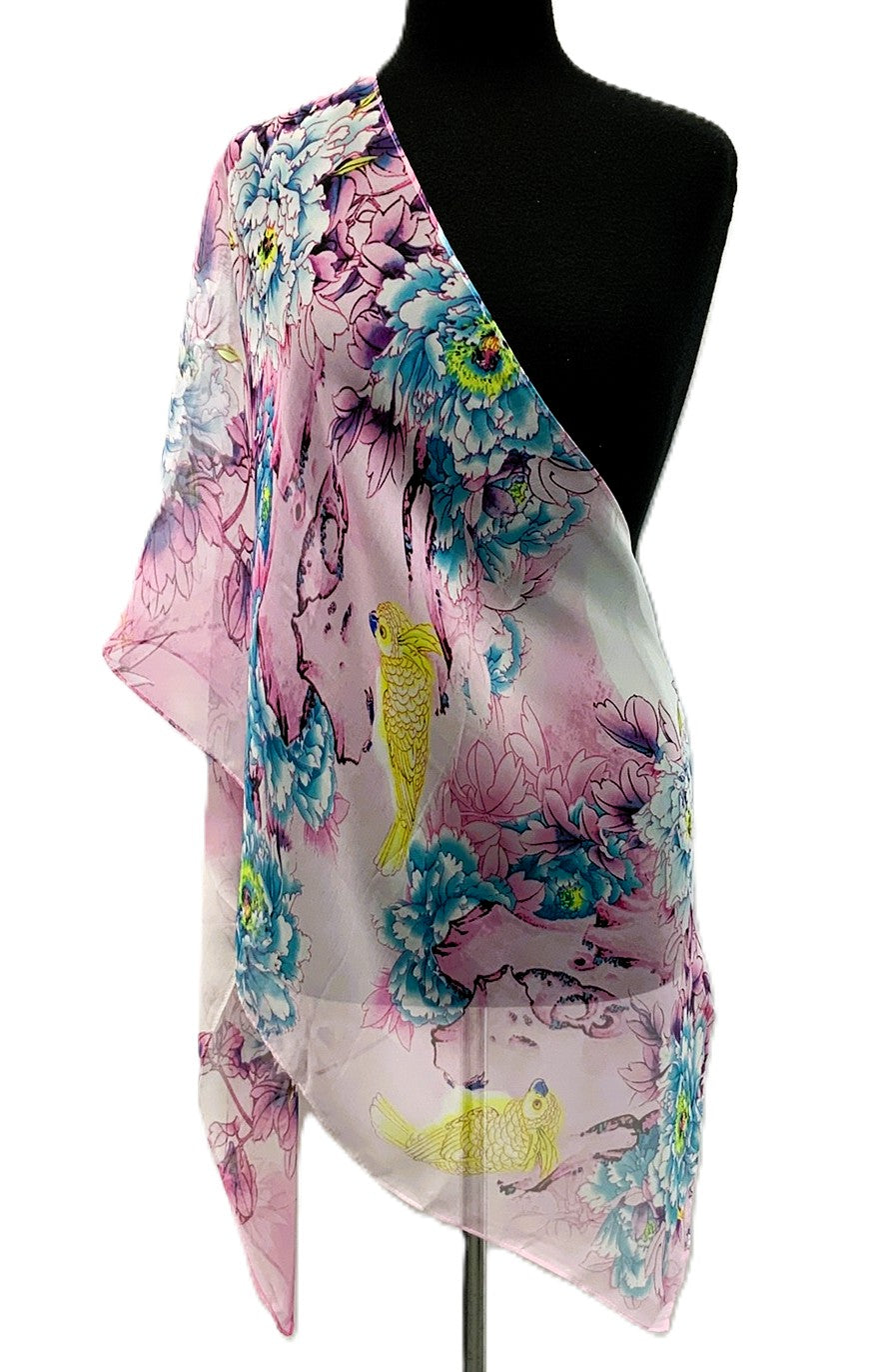 SV1921-1-Scarves - Pink