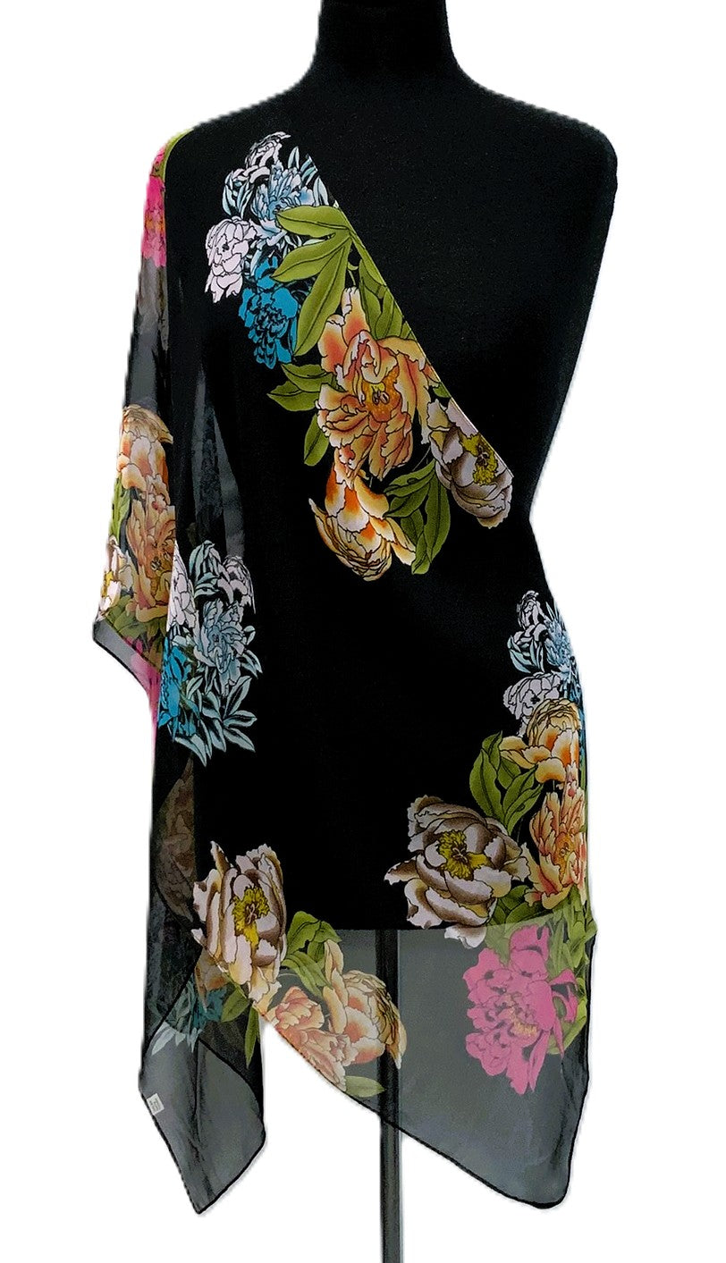 SV1922-1-Scarves - Black