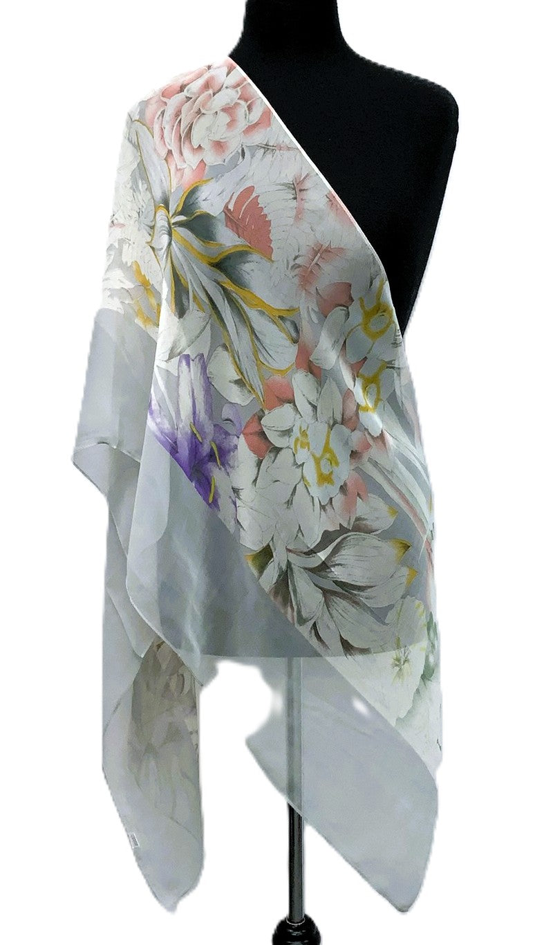 SV1923-1-Scarves - Grey