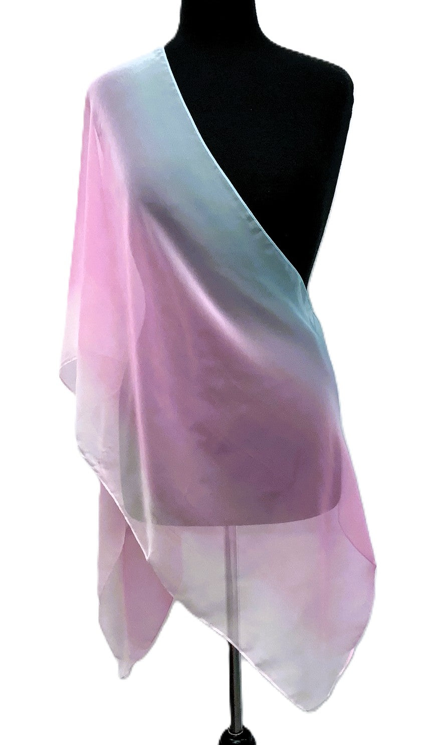 SV1924-4-Scarves  2 Tone - Pink/Blue