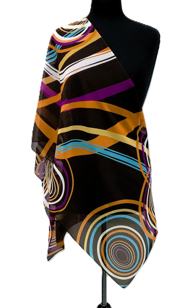 SV1928-2-Scarves - Black