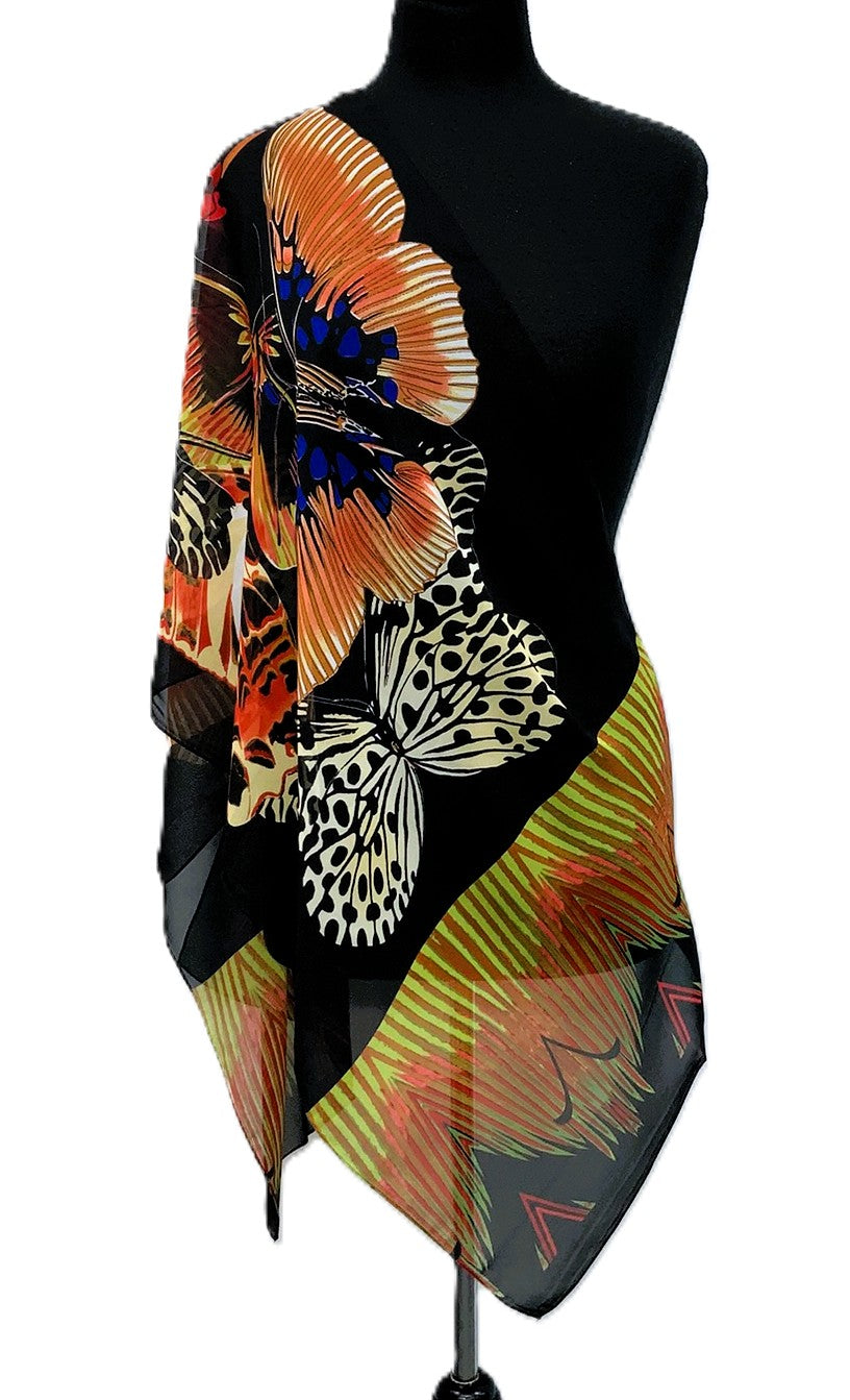 SV1932-1-Scarves - Black
