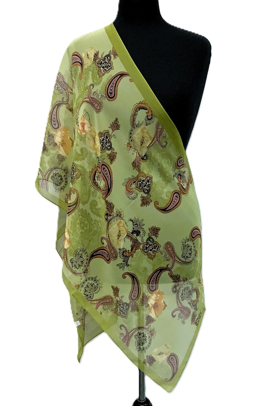 SV1934-1-Scarves - Green