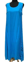 A21472-4 - Tank Dress w/ pocket -Royal