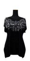 A23034   -   Bling Top  - Black