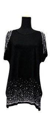 A23036   -   Bling Top Wings - Black