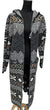 F10257 - Long Sweater Hooded w Pocket
