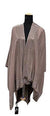 F10754   -   Poncho Open w/ Bling - Taupe
