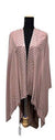 F10756   -   Poncho Open w/ Bling - Pink