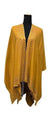 F10758   -   Poncho Open w/ Bling - Mustard