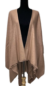 F11173 - Poncho open bling - Beige