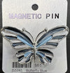 J55341 - Broach - Butterfly - Magnetic