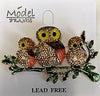J55769 - Broach 3 Owl-Pink