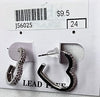 J56025-Earrings - Heart -