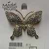 J56101-Broach - Butterfly - Gold