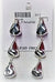 J56148-Earrings - Triple Tear Drop -