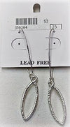 J56164-Earrings - Silver -