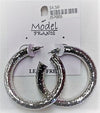 J57005-Hoops - Rhodium