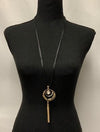 J58056-Long Necklace  - Gold