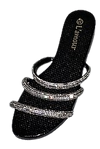 SH2582-Sandle Glitz-Black