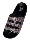 SH5012-Buckle Slide Sandal - Black Rainbow