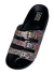 SH5012-Buckle Slide Sandal - Black Rainbow