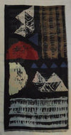 SSC5061   -   Scarf  70" Long - Black-Multi