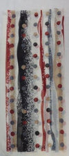 SSC5075   -   Scarf  70" Long - Red Dots