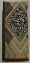 SSC5080   -   Scarf  70" Long - Animal-Brown