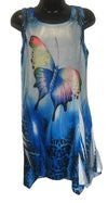 XK2701-1 - Kid's Dress -Blue