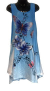XK2852-1 - Kids Dress Butterfly-Blue