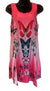XK2854-2 - Kids Dress Multi Butterfly-Fuschai