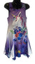 XK2903-4 - Kid's Dress - Unicorn  Purple