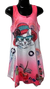 XK2905-2-Cat w/ Glasses - Pink