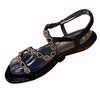 SH2411 - Sandle w/ Bling -Black